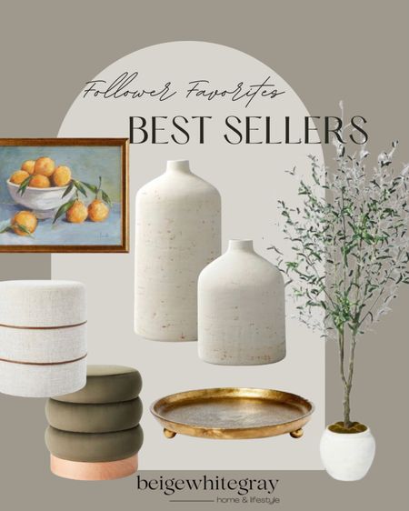 This weeks best sellers by far are all the target home decor accessories that are back in stock!! The olive tree is an all time favorite!! The magnolia home vases are coming in close second and the ottomans, frute art and trinket tray are such great staples and back in stock. 

#LTKFind #LTKstyletip #LTKhome
