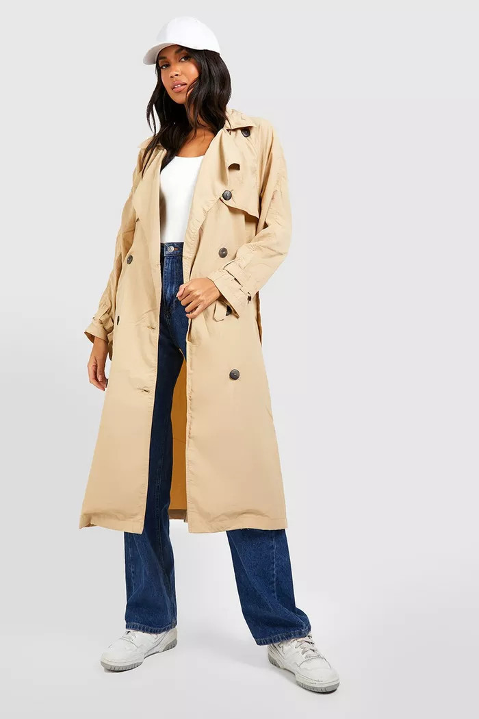 Belted Trench Coat | boohoo (US & Canada)