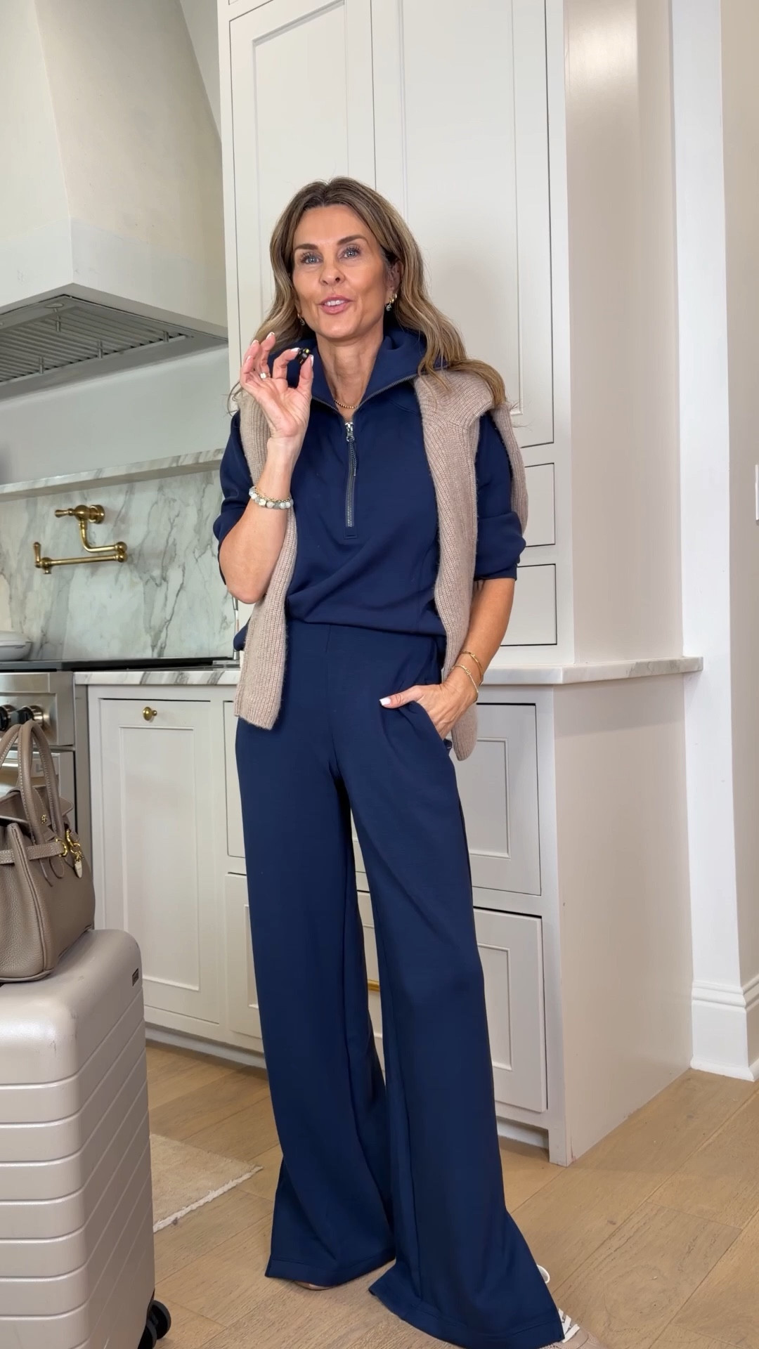 Spanx set part of the LTKSpringSale 20% off in app, copy the code when you see the product below. Wearing XS reg in both pieces. 

#LTKootd #LTKOver40 #LTKSpringSale