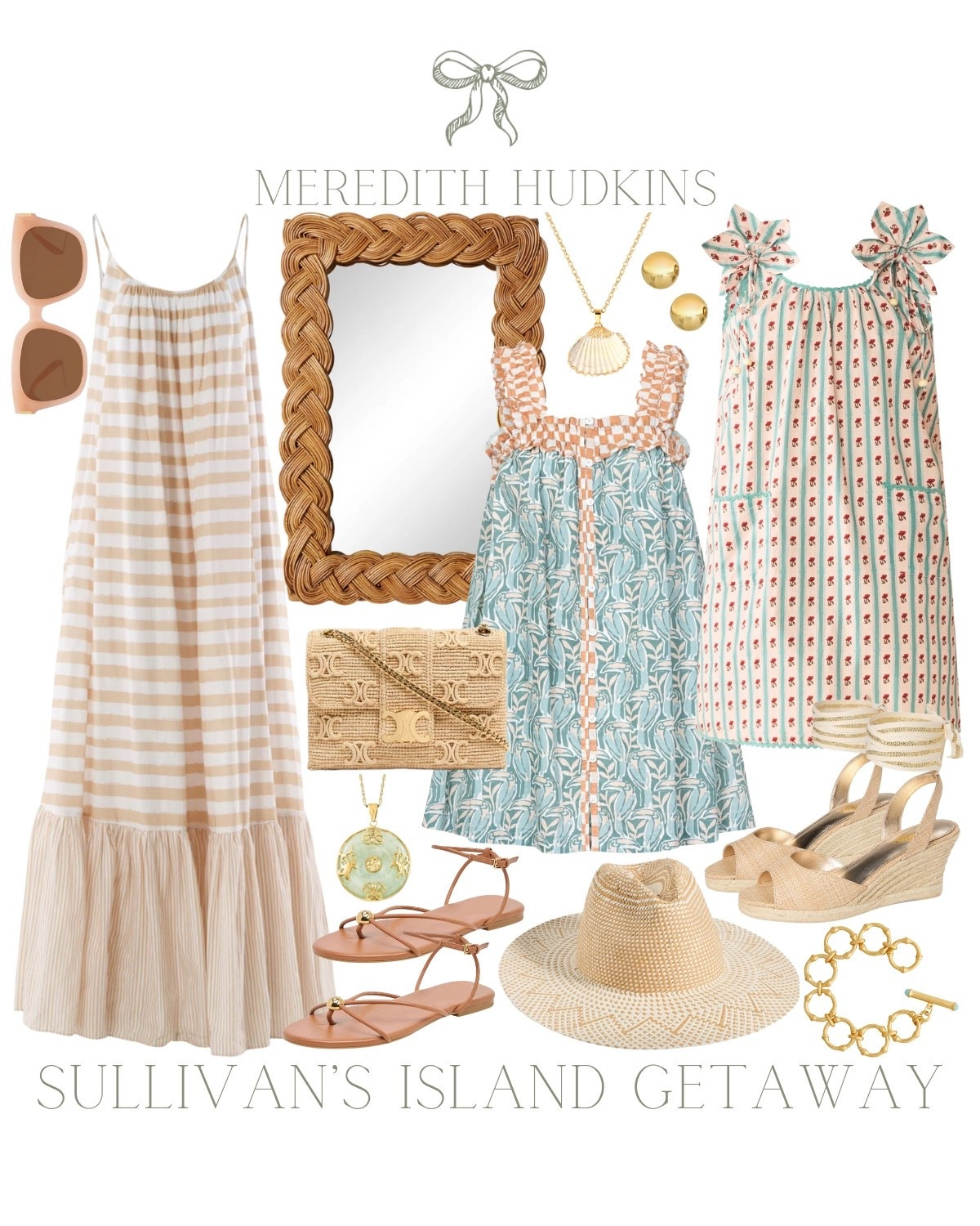 Sullivan’s Island outfit inspiration! Classic finds for your next getaway. 

Meredith Hudkins, classic, timeless, chic, preppy, women’s fashion, coastal, fashion, summer, vacation, accessories, affordable
  


#LTKSaleAlert #LTKStyleTip #LTKFindsUnder50