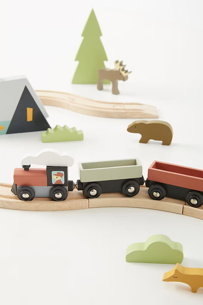 Treetops Train Set | Anthropologie (US)