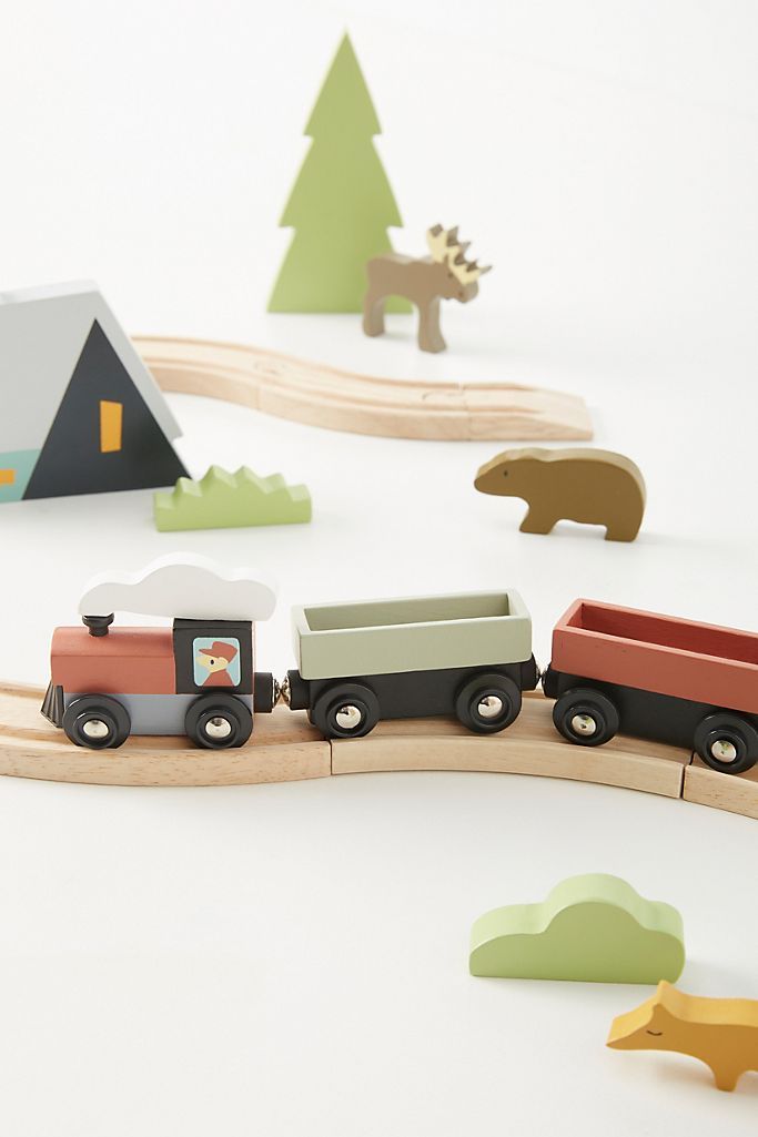 Treetops Train Set | Anthropologie (US)