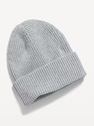 Gender-Neutral Rib-Knit Beanie Hat for Adults | Old Navy (US)
