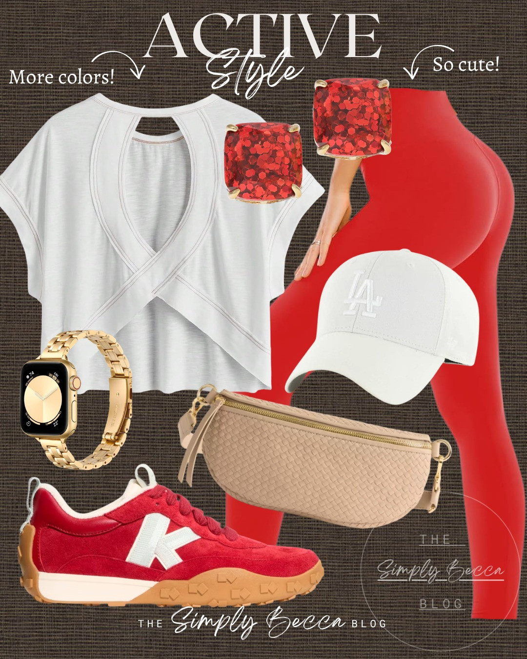 Such a good price on these leggings!

@amazon @zappos @katespade #ltkwomens #ltkfinds #amazonfashion #red #katespade #quince #zappos #activewear #goldwatchband #lahat 

 #LTKootd #LTKActive