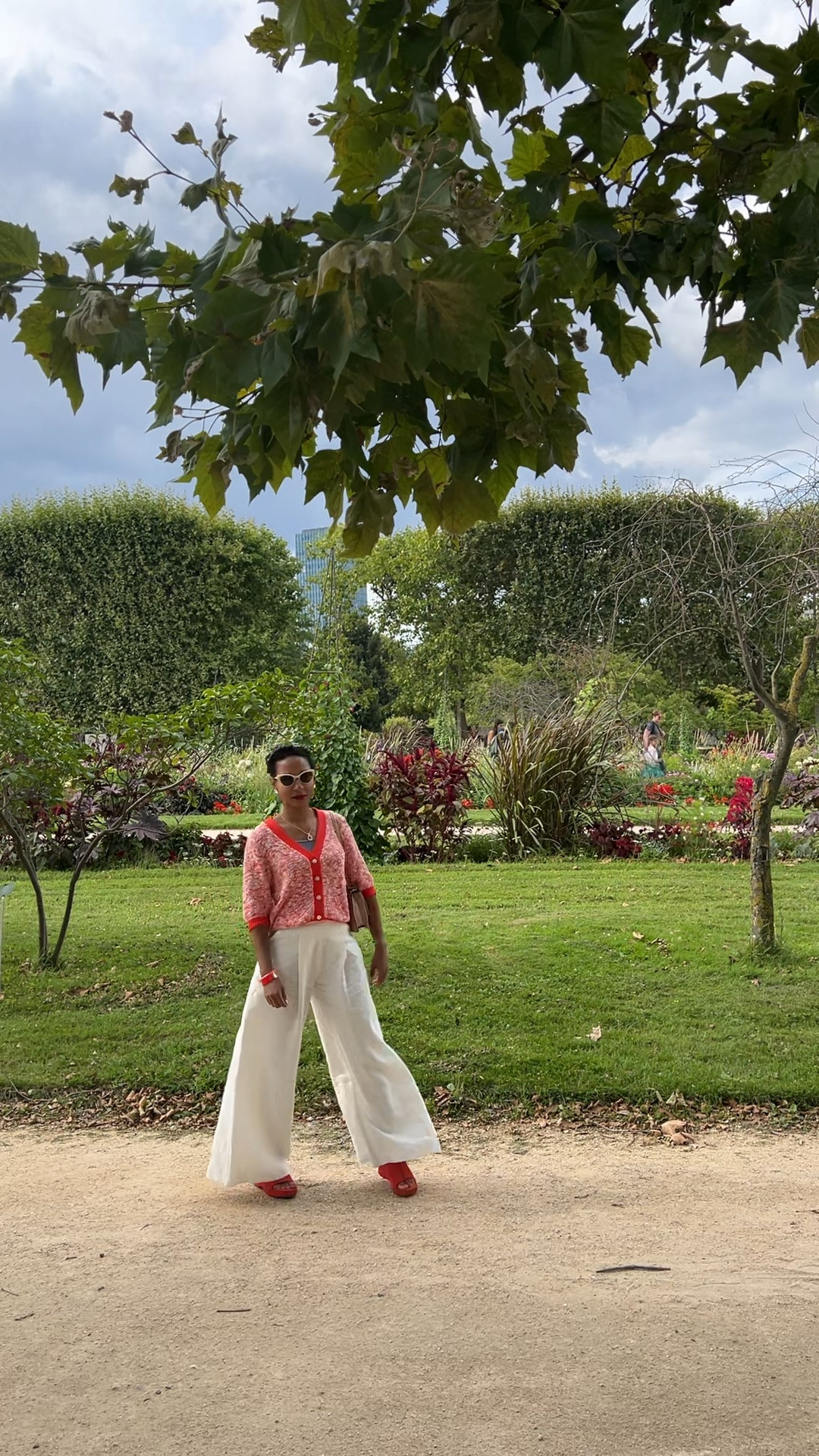 Styling these white wide leg linen pants from Massimo Dutti in Paris. Perfect for your European summer outfits  

#LTKunder100 #LTKstyletip #LTKeurope