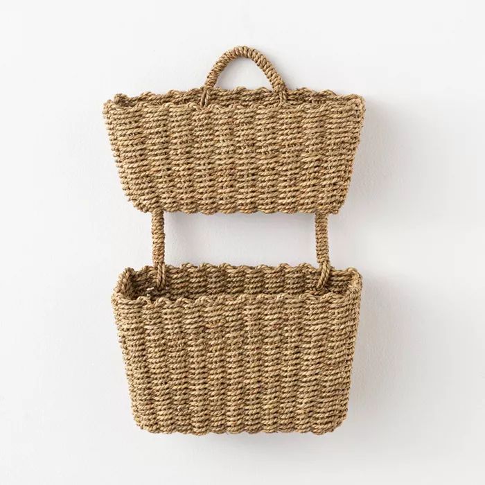 Set of 2 Hanging Seagrass Wall Baskets - Threshold™ designed with Studio McGee | Target