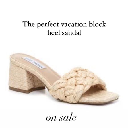 Raffia block heel sandals! Perfect for spring, summer & vacation! // on sake under $50! // #vacationstyle #vacationoutfit #springsandal

#LTKFind #LTKunder50 #LTKshoecrush