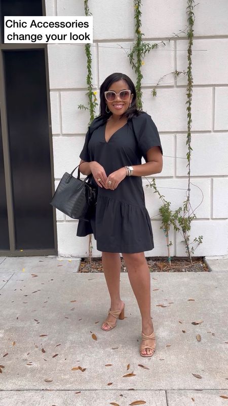 Chic spring office outfit inspo! 

Business casual. Black mini dress. Black work tote. Spring dress. Spring office outfit.

#LTKworkwear #LTKstyletip #LTKSeasonal