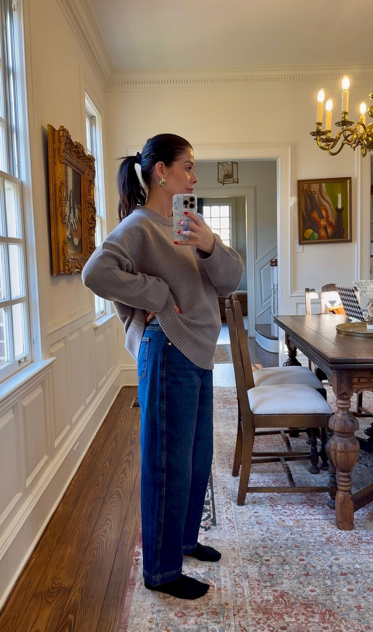 Perfect oversized high quality sweater on sale! Love these barrel jeans too! Perfect winter outfit and these jeans will wear so well into spring too!

#walmartfinds

Walmart finds. Walmart spring style. Walmart winter to spring style. Walmart denim. Walmart barrel jeans. Cozy Amazon sweater. Amazon finds. Amazon fashion. Amazon look for less sweater  

#LTKSaleAlert #LTKootd #LTKSeasonal