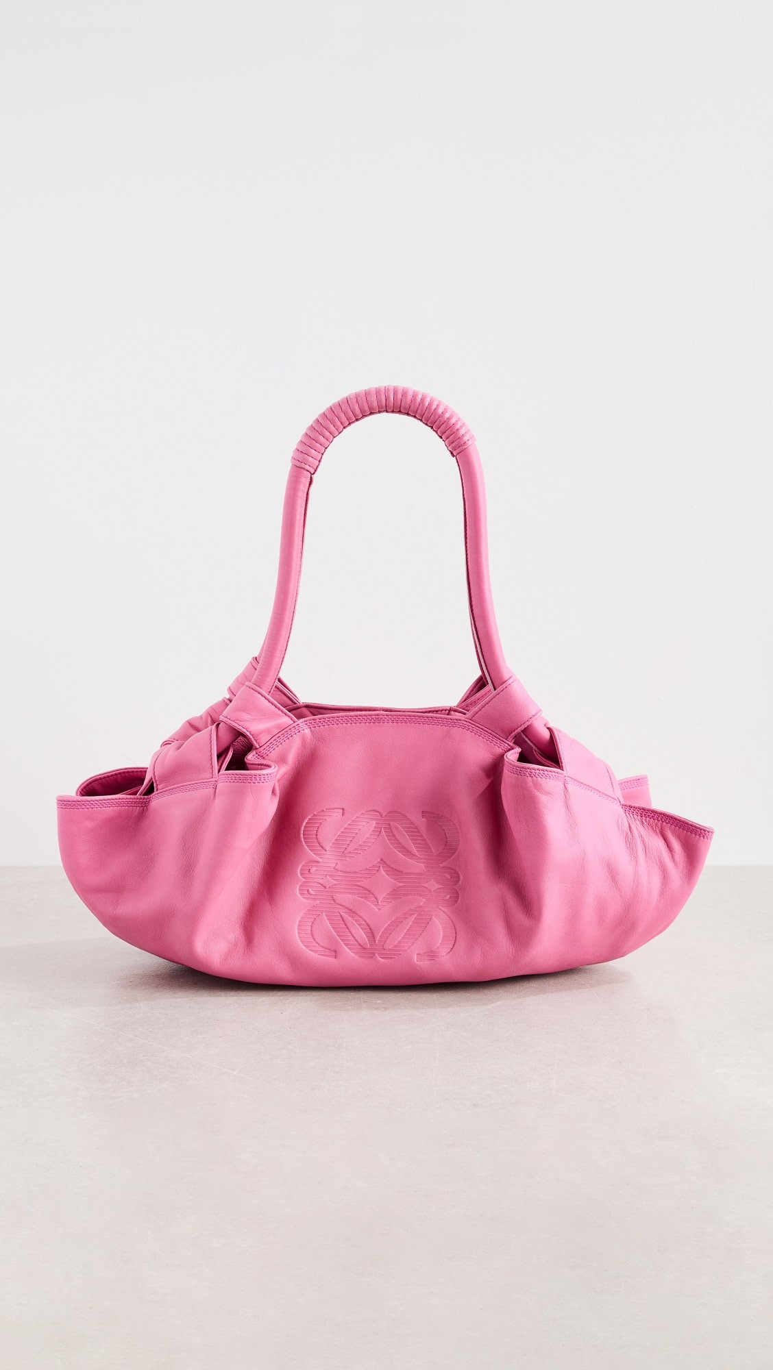 Loewe Pink Leather Aire Shoulder Bag | Shopbop