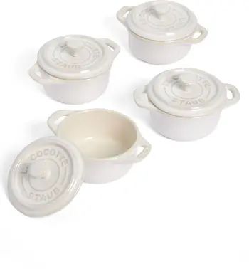 Staub 4-Piece Mini Round Cocotte Set | Nordstrom | Nordstrom