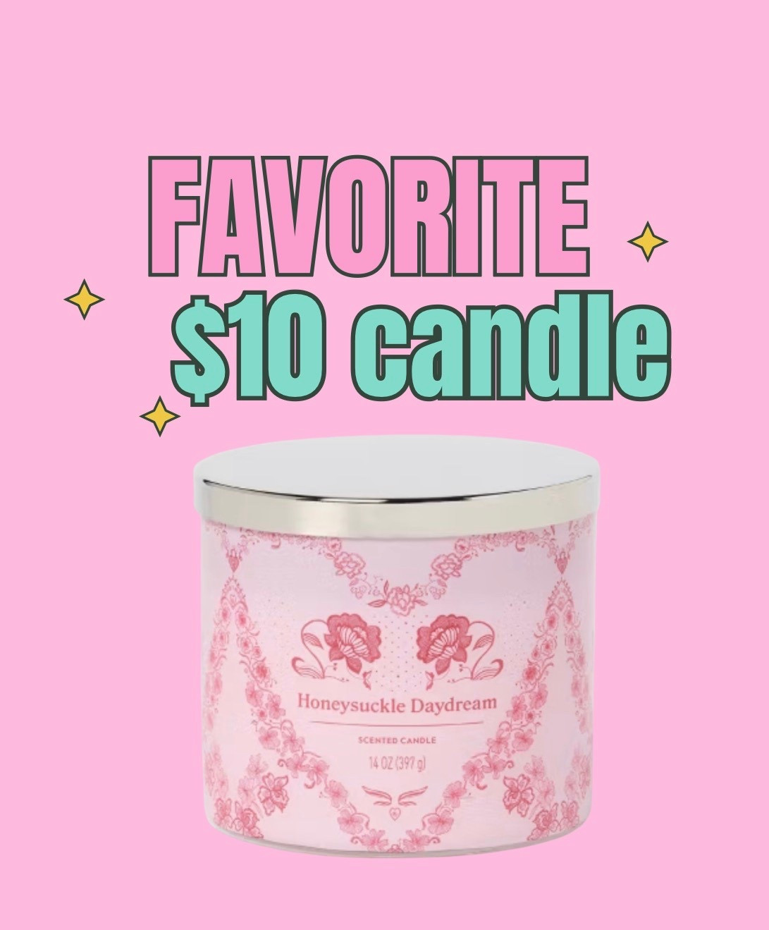 Target always with the best scents and $10 candles! They smell so good and burn so well! 