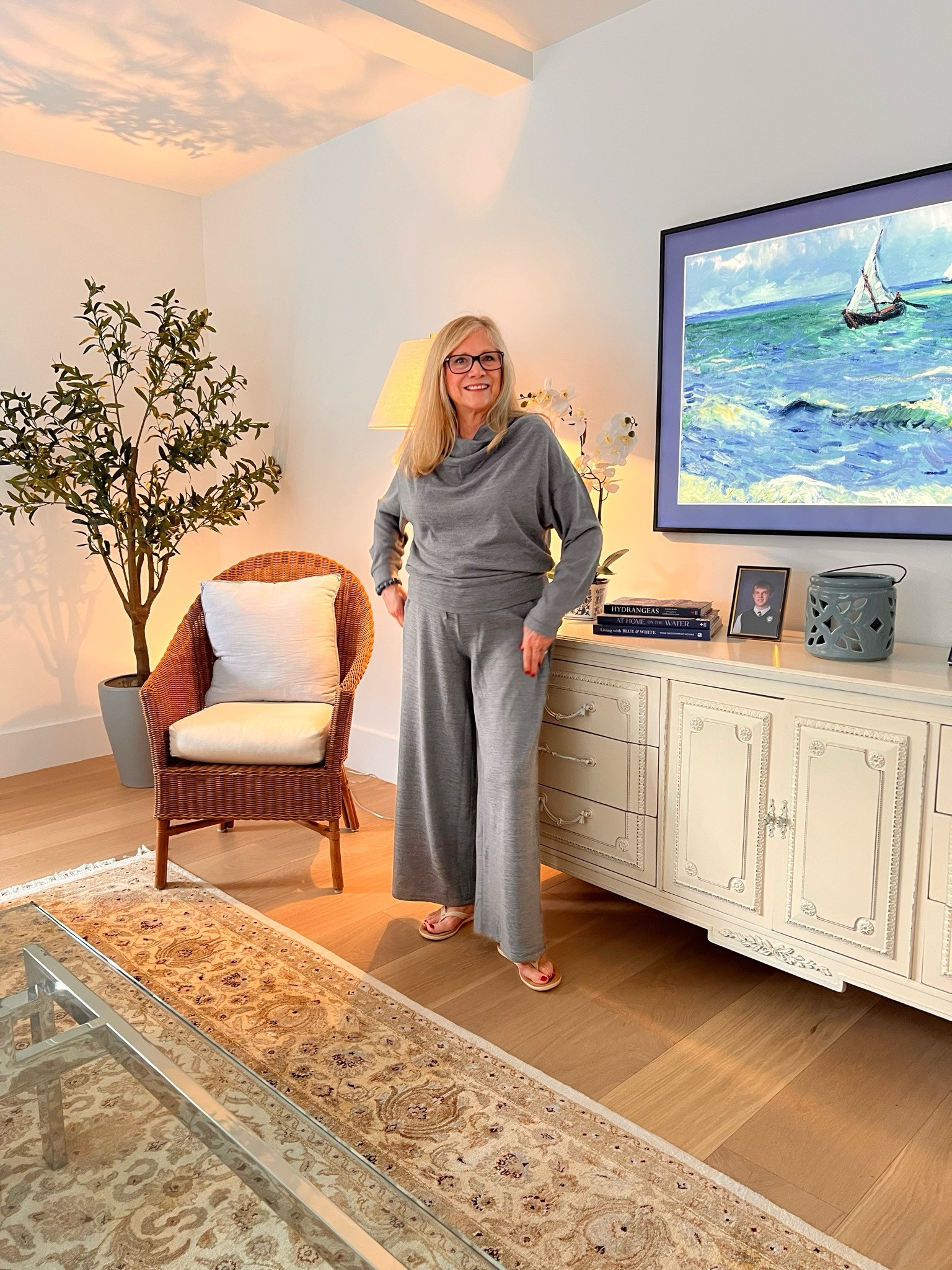 Embrace relaxed elegance when wearing this cozy Pullover featuring long sleeves, a soft waistband, and a gracefully draped neckline.

Made from the softest jersey knit, the Sweater Knit Drawstring Wide Leg Pants feature a pull-on waist, drawstring detail, and must-have pockets. It's chic and comfortable for these long winter days! 

Plus, this outfit is now on SALE!



#LTKSaleAlert #LTKSeasonal #LTKFindsUnder50