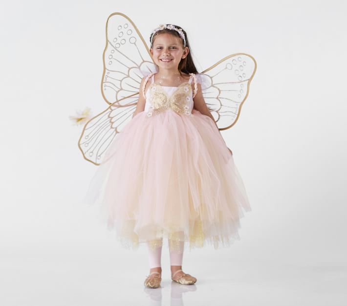 Kids Pink Butterfly Fairy Halloween Costume | Pottery Barn Kids