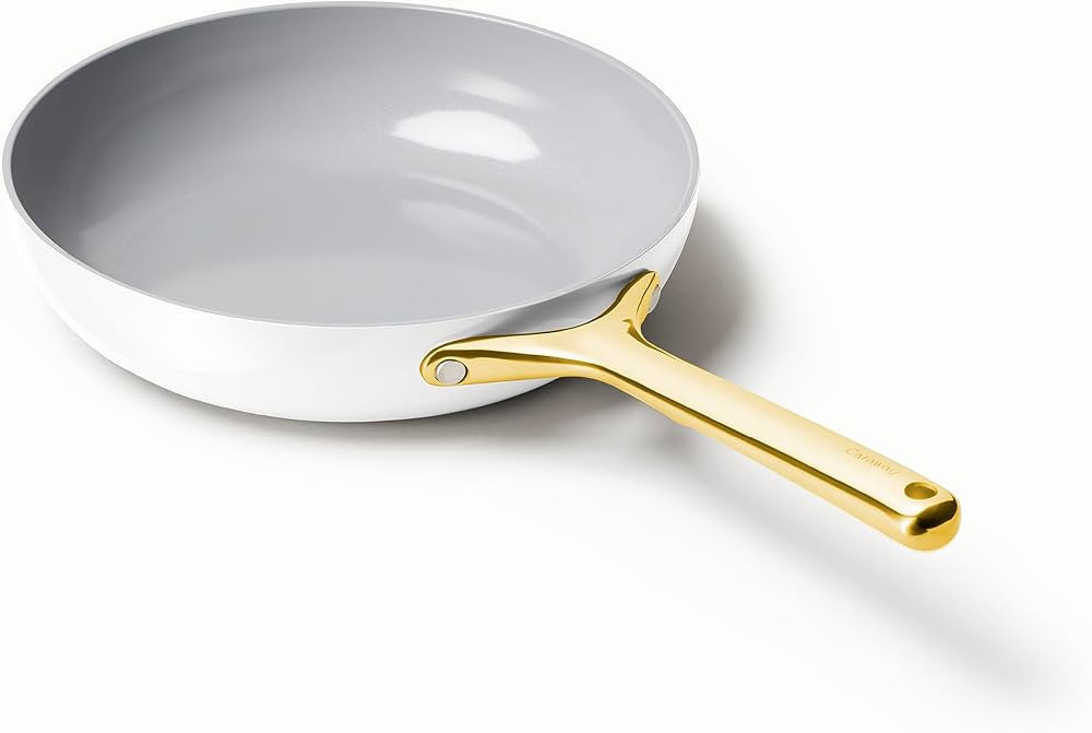 Caraway Nonstick Ceramic Frying Pan (2.7 qt, 10.5") - Non Toxic, PTFE & PFOA Free - Oven Safe & C... | Amazon (US)