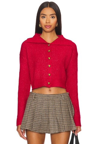 MORE TO COME Madeline Sweater in Red from Revolve.com | Revolve Clothing (Global)