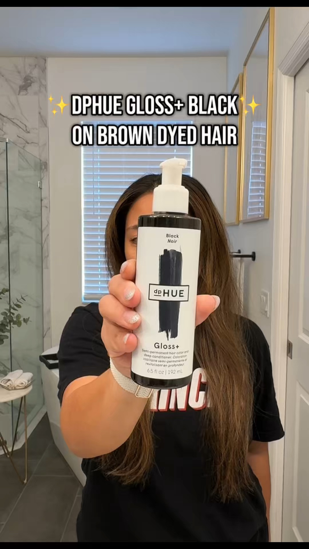 Darken your hair with DPHue Gloss+ black 💁🏻‍♀️

#dphue #dphuegloss #darkenhair #hairgloss #browntoblackhair #hairtreetment

#LTKFindsUnder50 #LTKBeauty #LTKGiftGuide