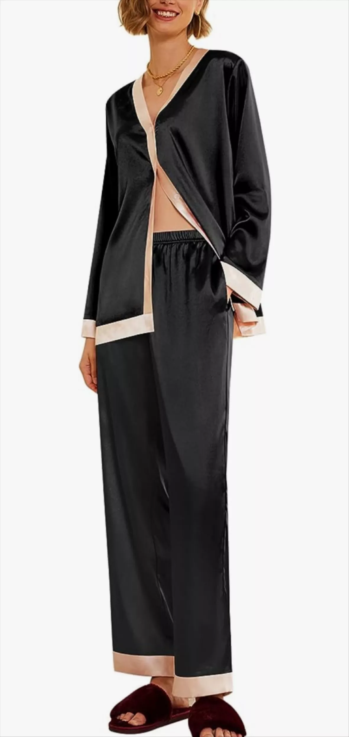 Ekouaer Satin Pajamas for Women … curated on LTK