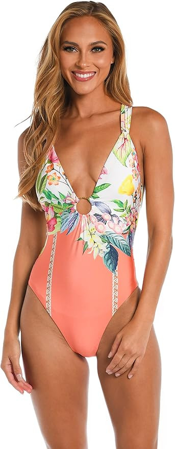 Sunshine 79 Womens Plunge Mio One Piece Swimsuit | Amazon (US)