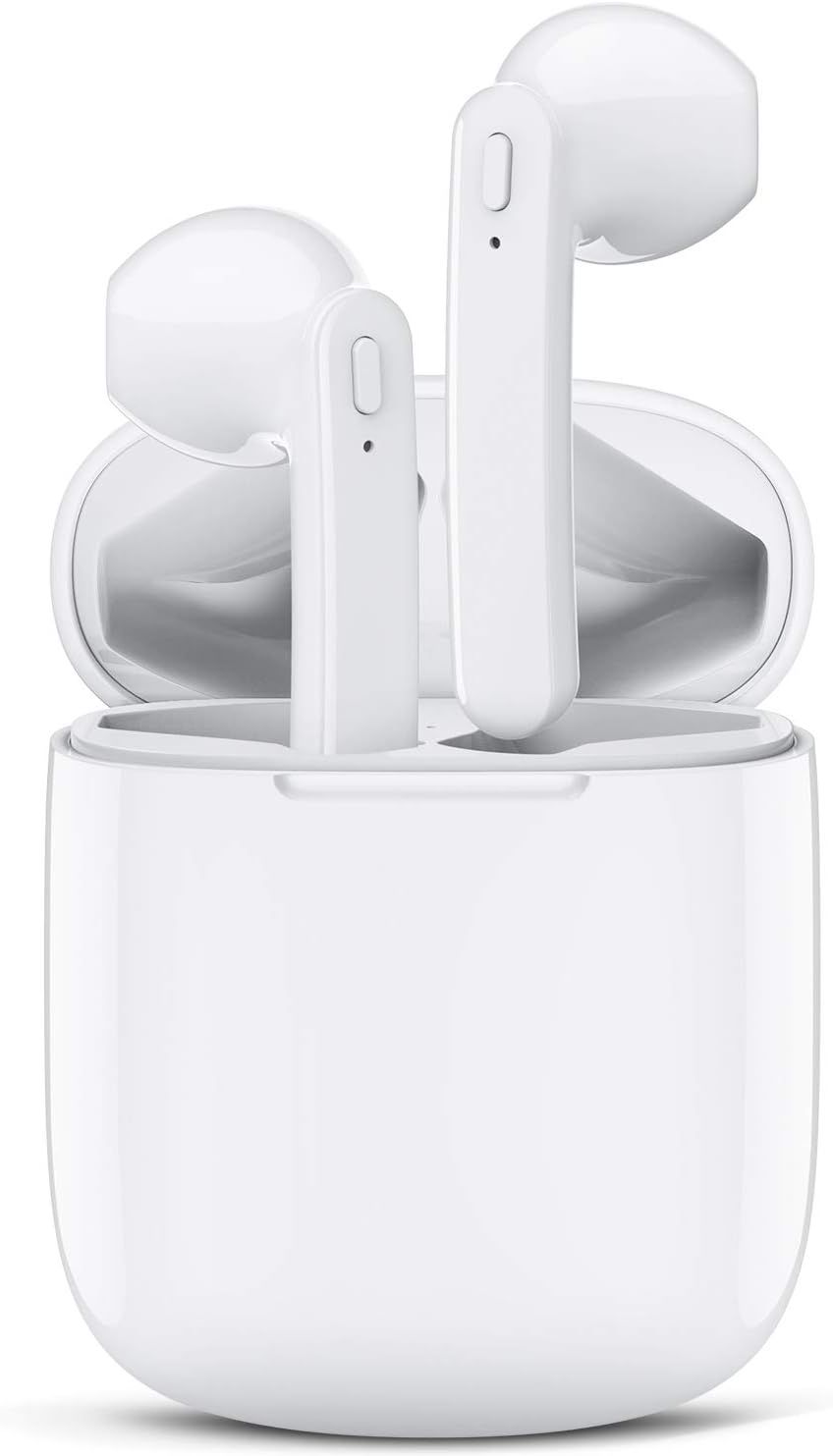 Lasuney Waterproof Bluetooth 5.0 True Wireless Earbuds, 35H Cyclic Playtime TWS Headphones with C... | Amazon (US)
