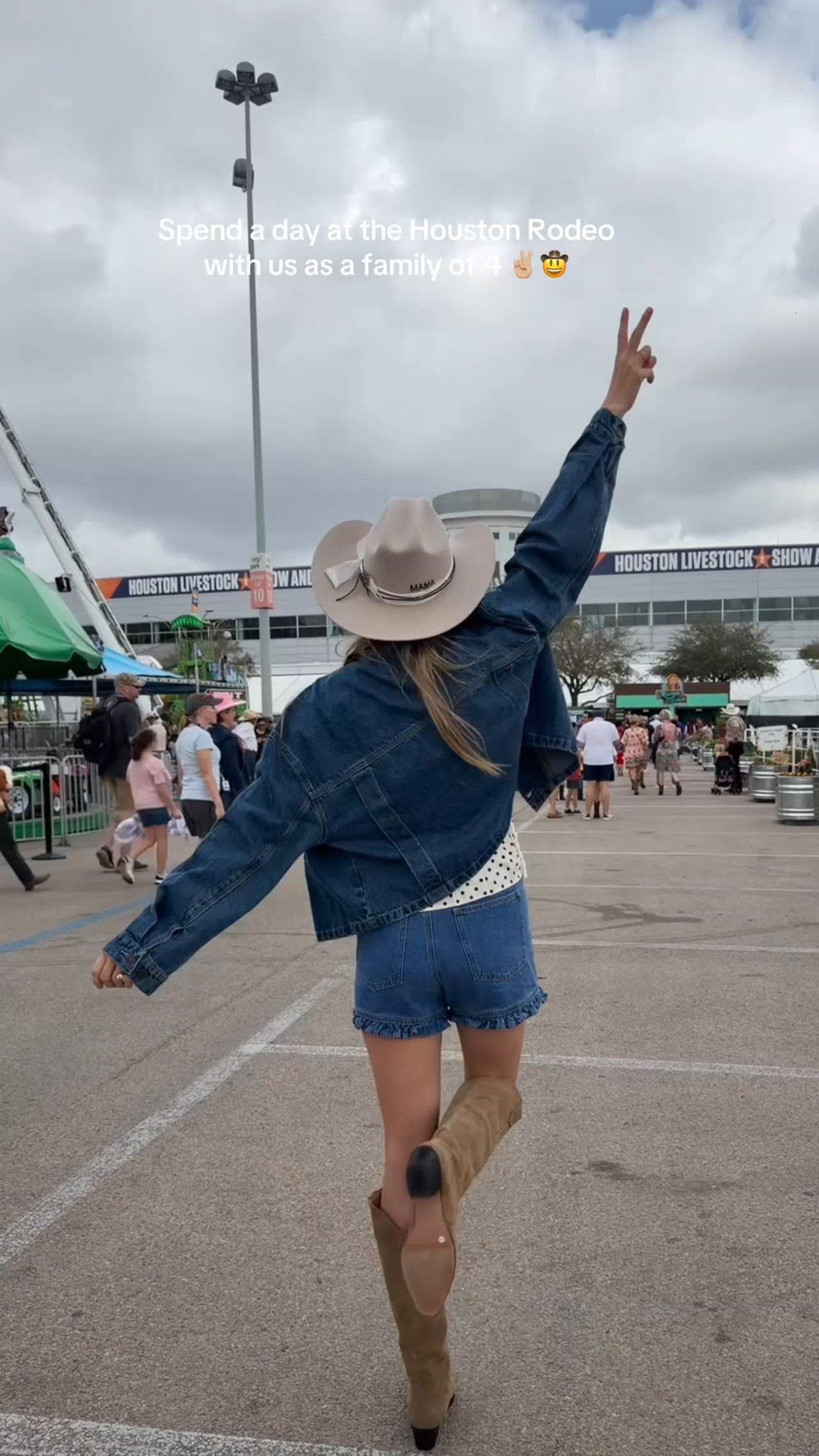 Houston Rodeo Vlog | my oufit, Kolly's outfit + our fav wagon!  

 #LTKmomlife #LTKvlog