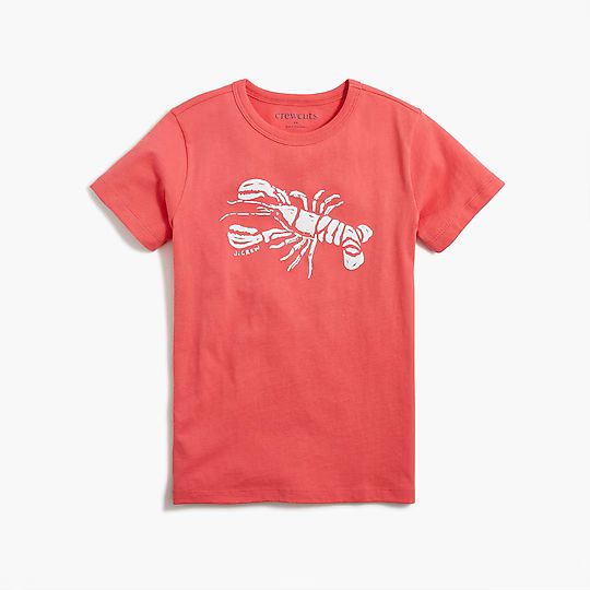 Boys' lobster graphic tee | J.Crew Factory