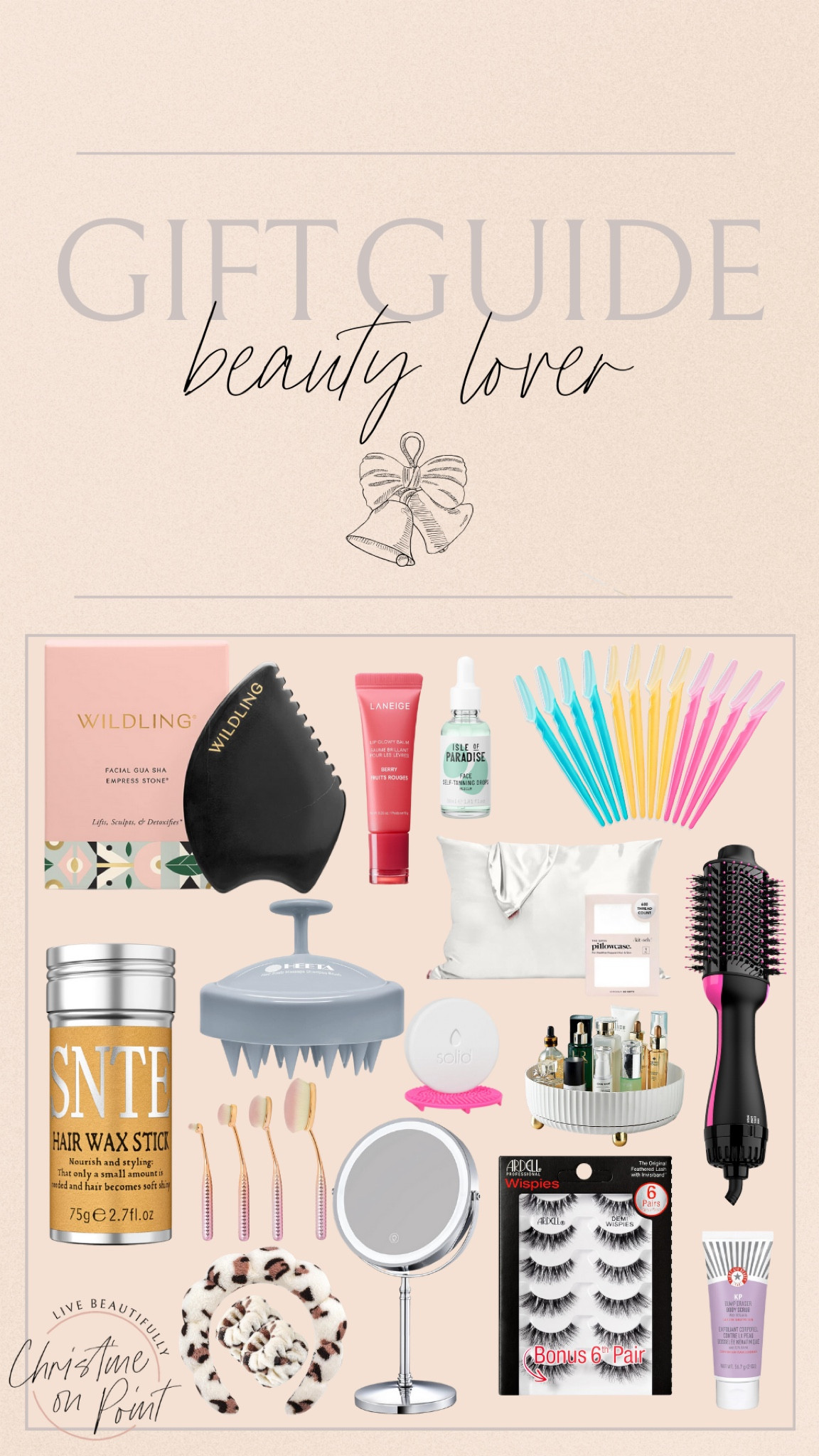 Gifts for the beauty lover! Gift guide, amazon gift guide, beauty gift guide. 

#LTKFindsUnder100 #LTKBeauty #LTKGiftGuide