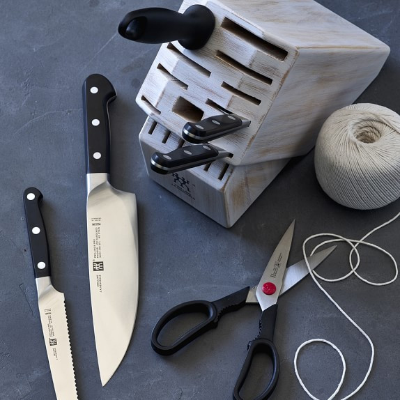 Zwilling J.A. Henckels Pro 7-Piece Knife Block Set | Williams-Sonoma