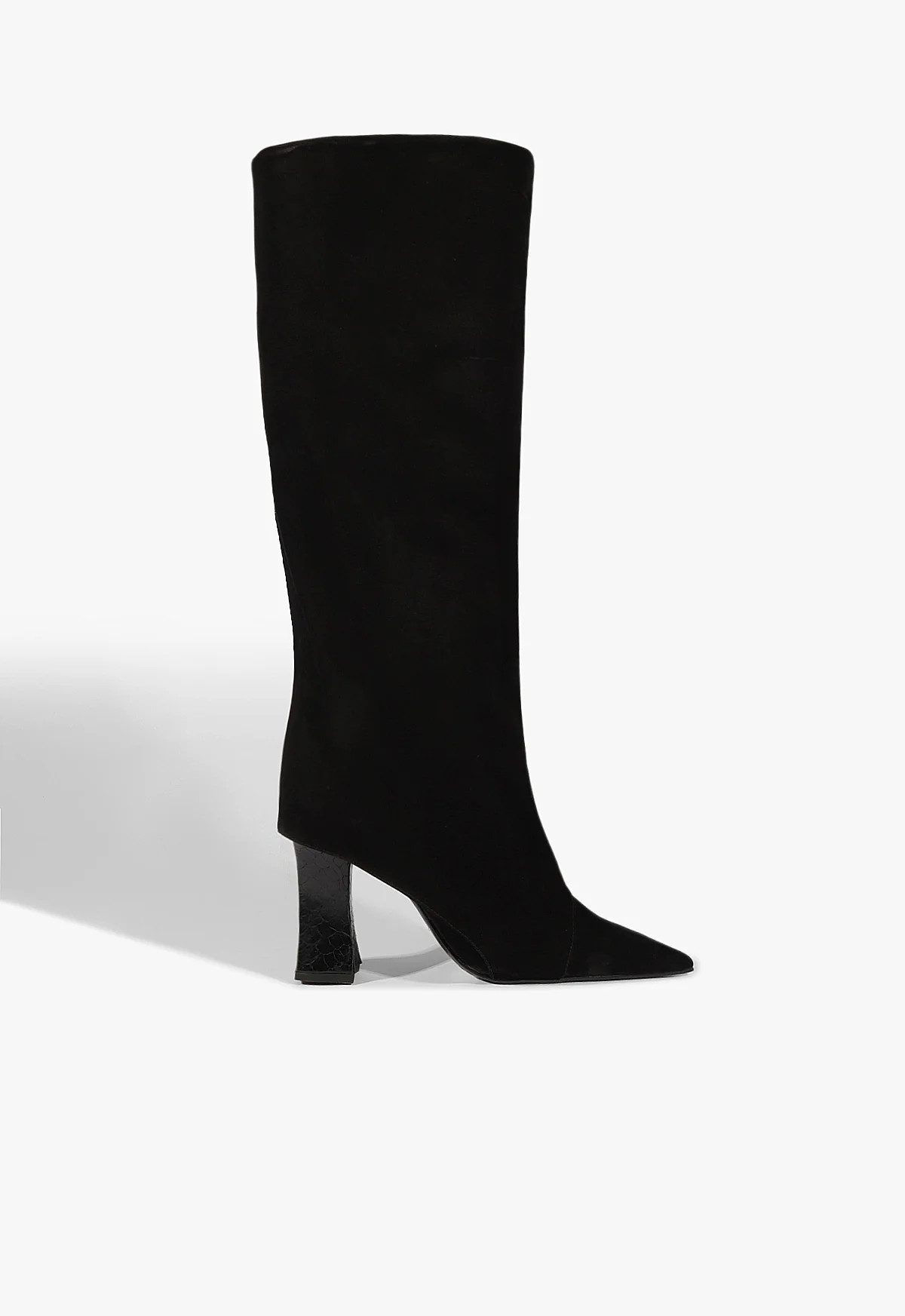 Terry Black High Block Heel Boot | SCHUTZ | Schutz (US)