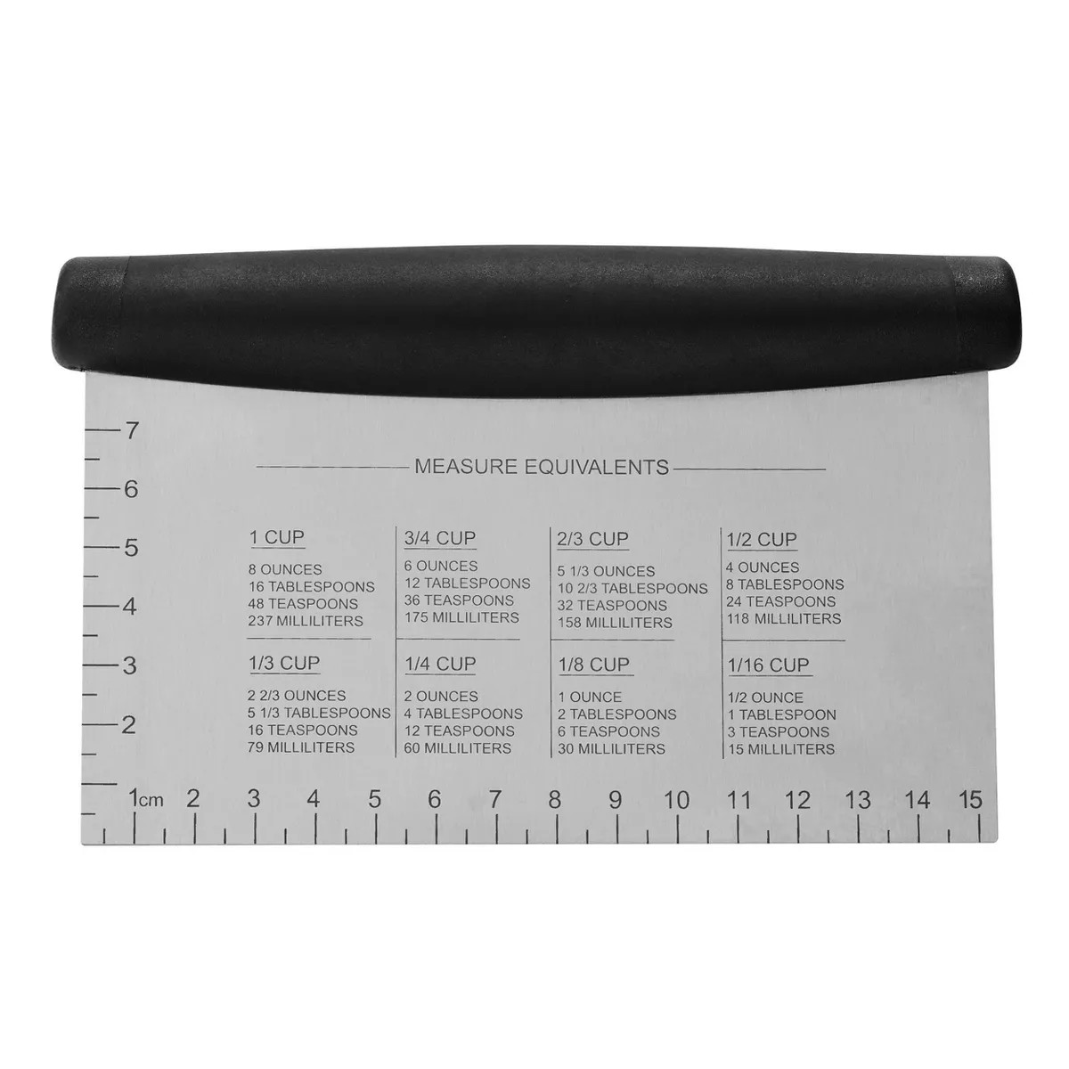 Cuisinart Stainless Steel Measure Marks Food Scrapper | Target