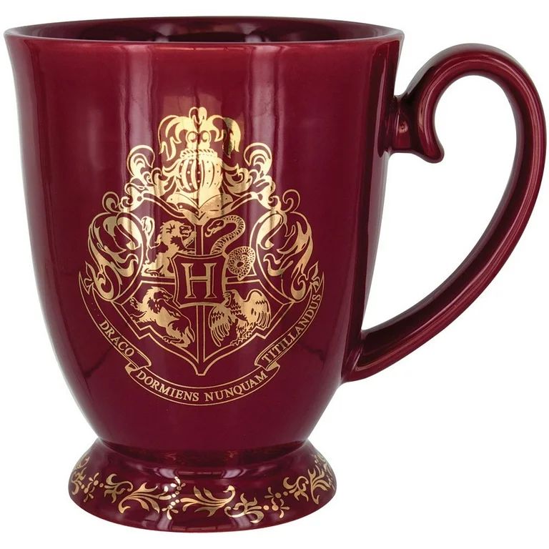 Harry Potter Hogwarts Crest 8.8 Ounce Ceramic Mug - Walmart.com | Walmart (US)