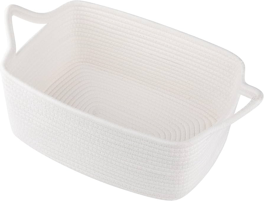 OIAHOMY Woven Basket, Gift Basket Empty with Gift Bags and Ribbons, Rope Baskets for Baby Showers... | Amazon (US)