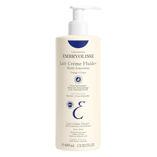 Embryolisse Lait Creme Fluid Face & Body Cream. Lightweight Moisturizer for All Skin Types. Hydrating Lotion with Shea Butter & Aloe Vera, 13.52 Fl Oz | Amazon (US)