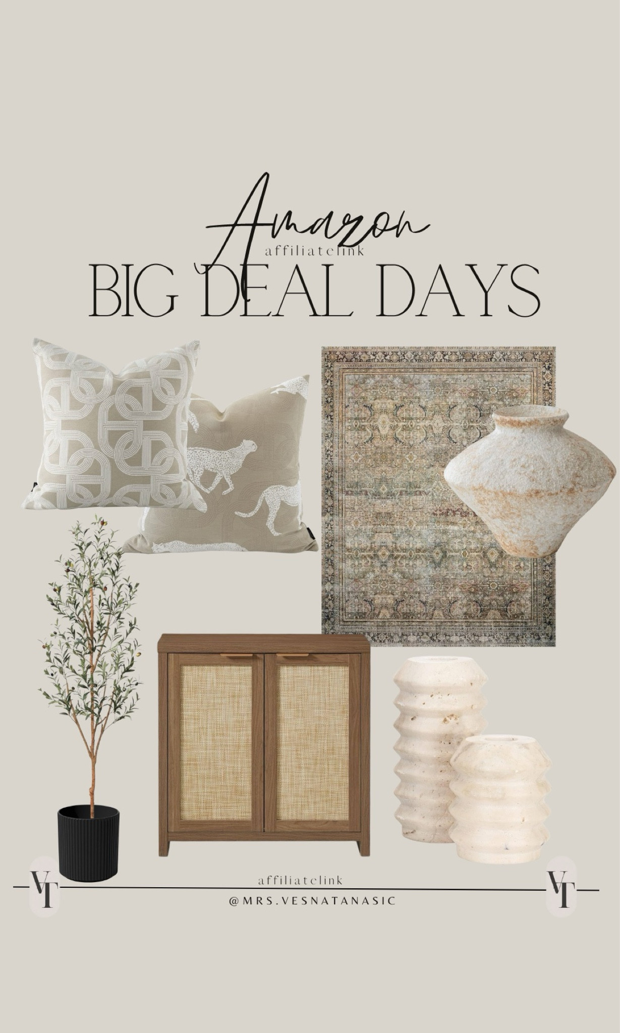 Amazon home big deal days include my pillow covers, sideboard cabinet, faux olive tree and more! @amazon #amazonhome #amazon 

#LTKxPrimeDay #LTKHome #LTKSaleAlert