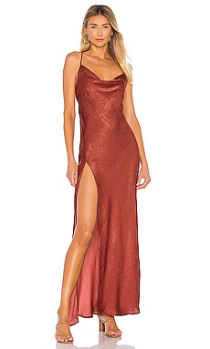 RESA River Slip Gown in Paris Marsala from Revolve.com | Revolve Clothing (Global)