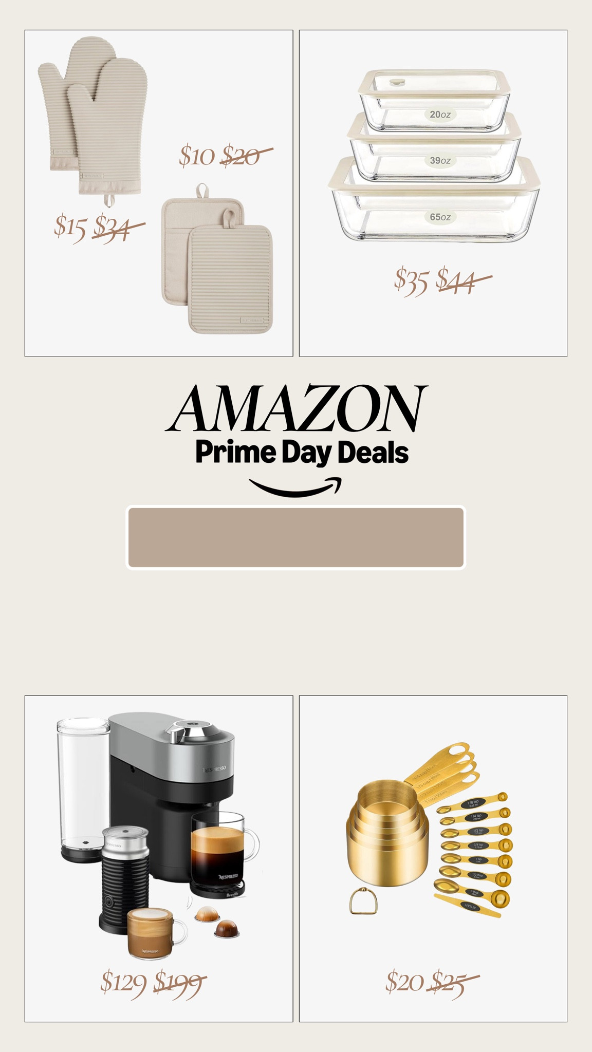Amazon prime day kitchen finds!

Amazon home, prime day deals 

#LTKSaleAlert #LTKHome