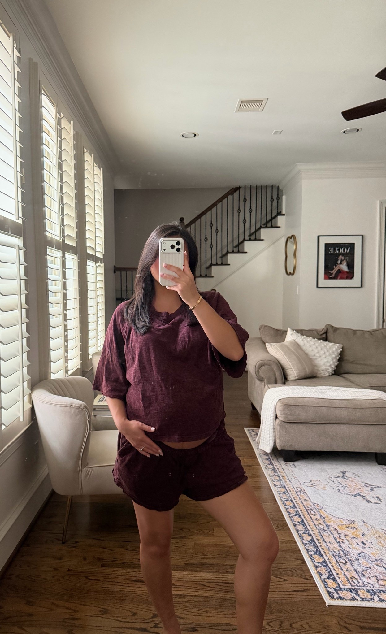 Size small in both the top and bottom

Pregnancy, bumpstyle, maternity, postpartum, loungewear, aerie, Labor Day sale

#LTKmomlife #LTKSaleAlert #LTKBump
