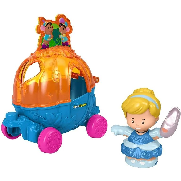 Fisher-Price Little People Disney Princess Parade Cinderella & Pals Float | Walmart (US)