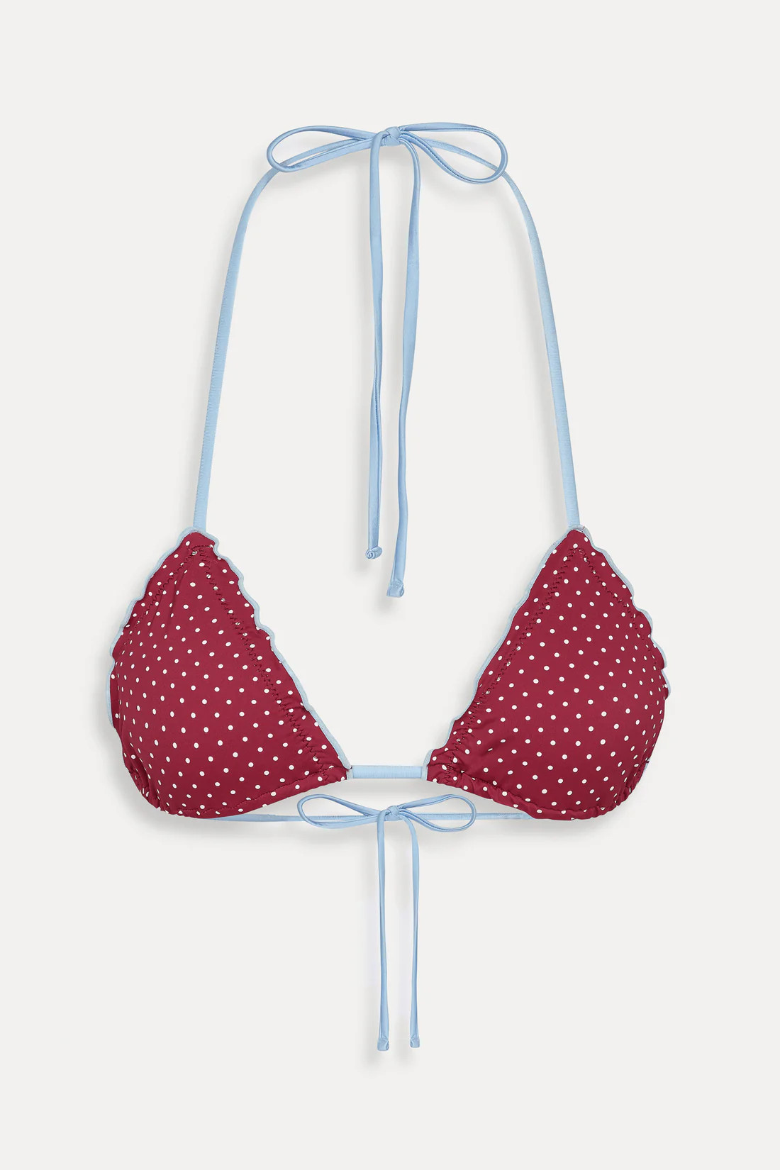 Tidal Polka Dot Bikini Top | Frankies Bikinis