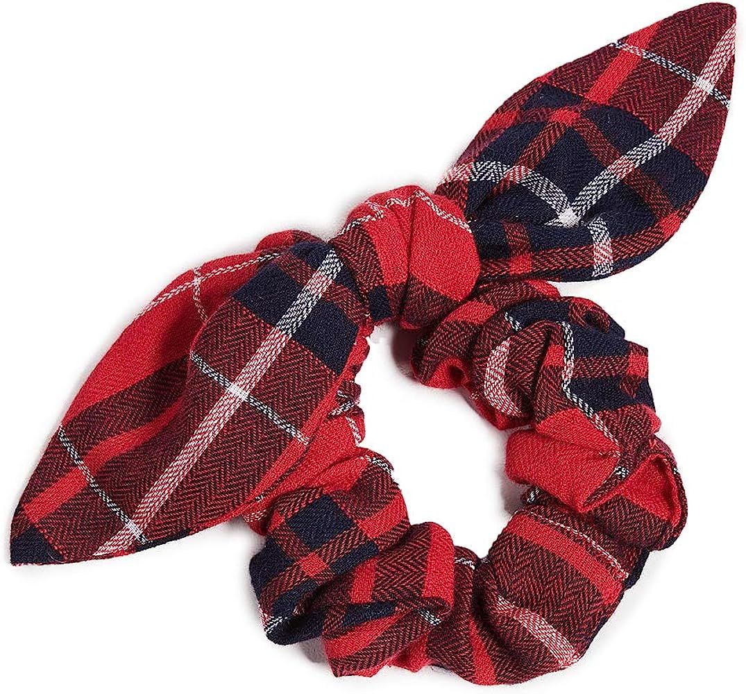 NAMJOSH Women's Red Plaid Scrunchie | Amazon (US)