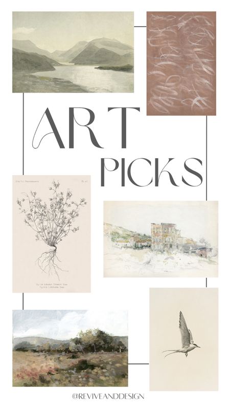 Neutral art for your home.  These pieces would be great alone or together.

#LTKhome #LTKunder100 #LTKstyletip