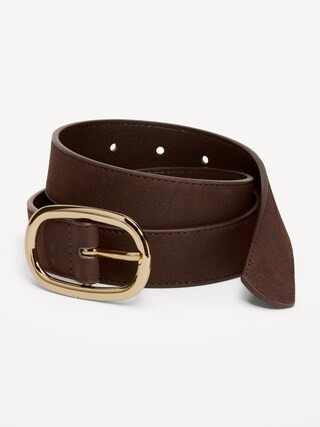Faux-Suede Belt for Women | Old Navy (US)