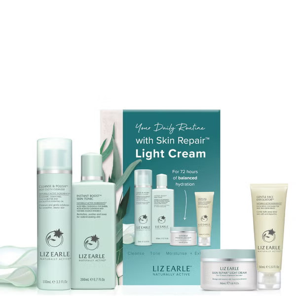 Liz Earle Essentials Skin Repair Kit with Light Moisturiser (Worth £67.00) | Look Fantastic (UK)