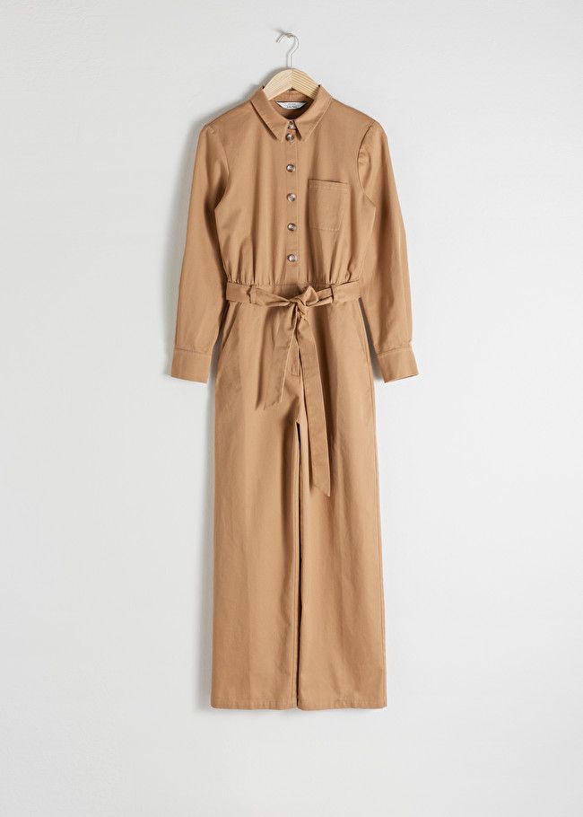 Belted Cotton Boilersuit | & Other Stories (EU + UK)