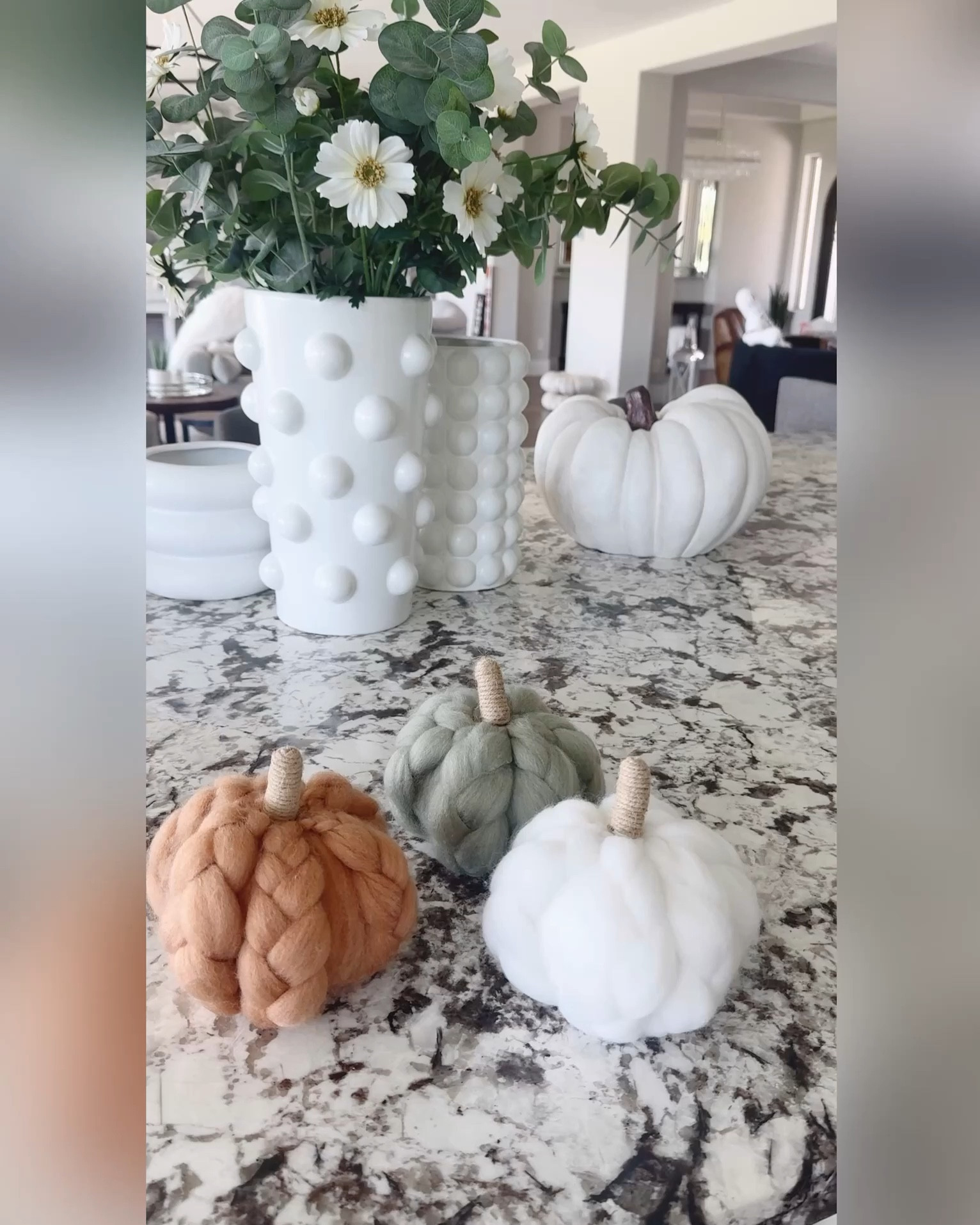 The cutest $6 braided wool pumpkins

Fall home decor at Modern Farmhouse Glam Walmart Autumn Kitchen 

#LTKFallSale #LTKSeasonal #LTKHome