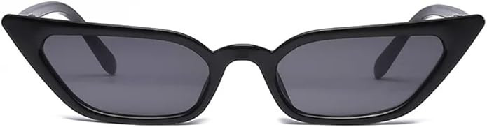 W&Y YING Small Cat Eye Sunglasses for Men and Women Skinny Retro Frame Y2K Shades Trendy Fun Fash... | Amazon (US)