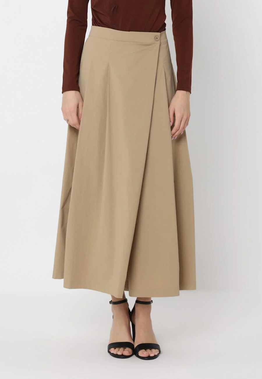 Wide Leg Culottes Pants | Gracia Fashion