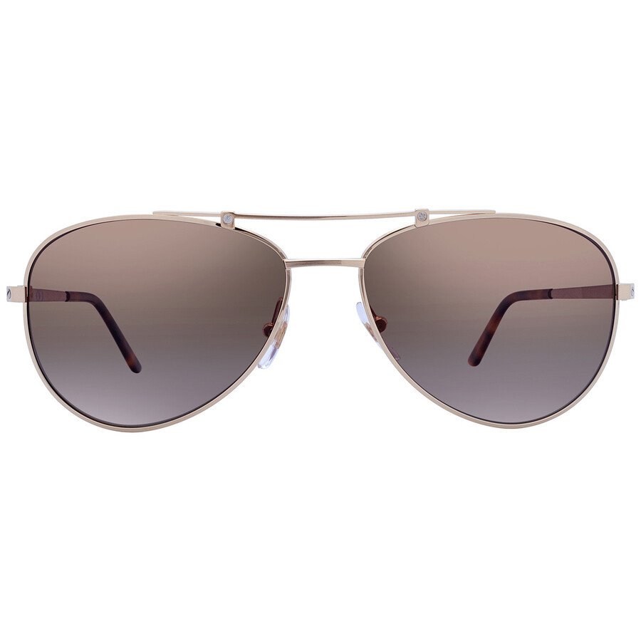 Santos de Brown Polarized Pilot Unisex Sunglasses | Jomashop.com & JomaDeals.com