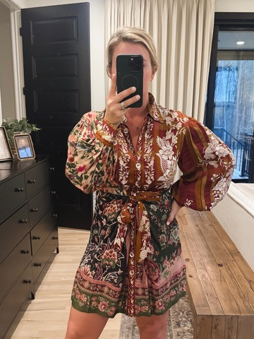 Winter Mini Dress 

 #LTKSeasonal