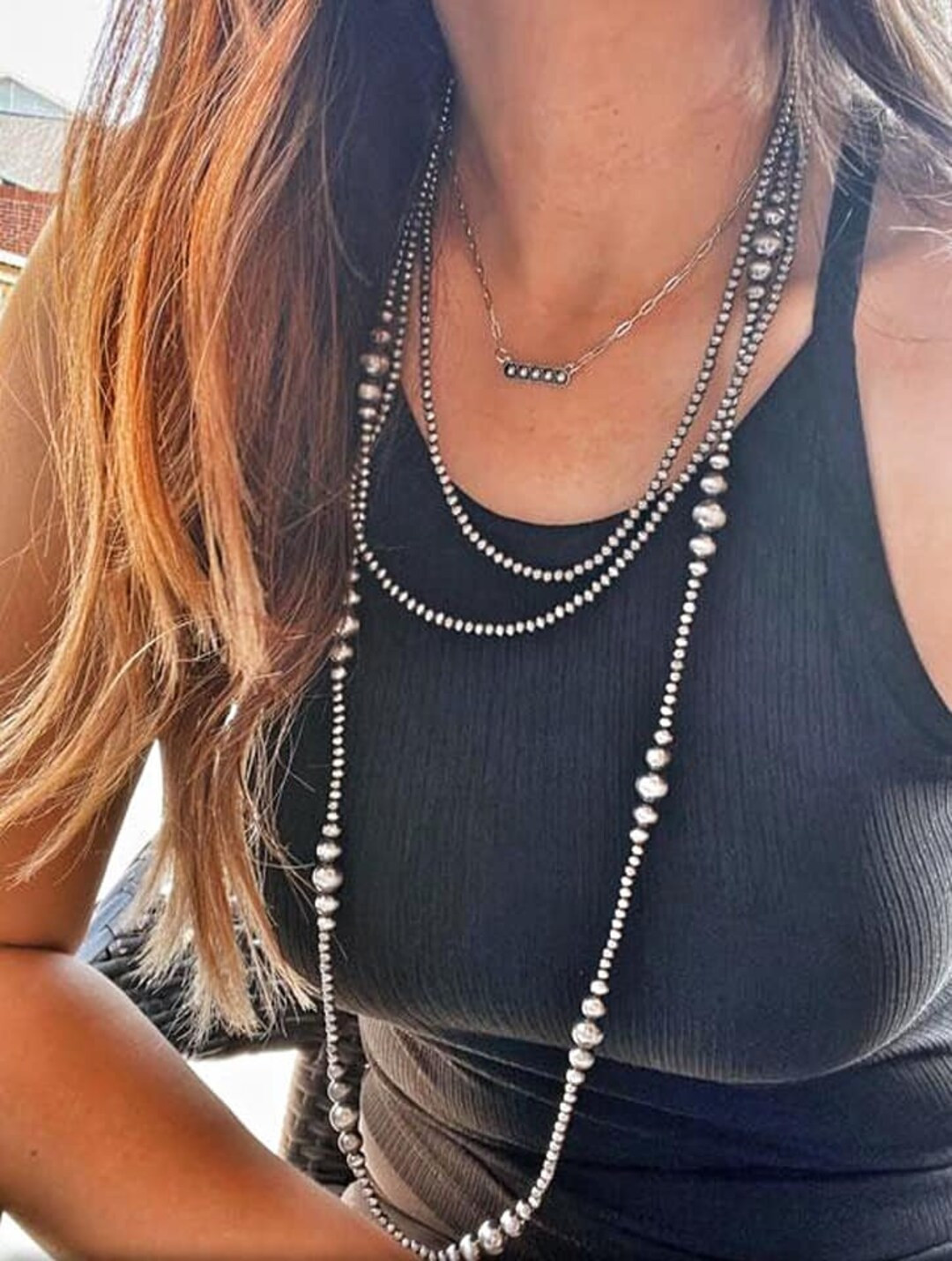 Navajo Pearl Style Necklace Western Jewelry|Southwestern Jewelry | Etsy (US)